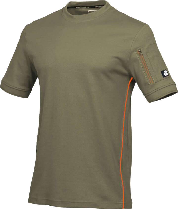 NW NINE WORTHS Arbeits-T-Shirt Albon